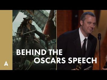 Hal Hickel | Best VFX for 'Pirates of the Caribbean: Dead Man's Chest' | Behind the Oscars Speech