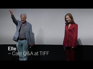 TIFF 2016 Q&A with Paul Verhoeven and Isabelle Huppert