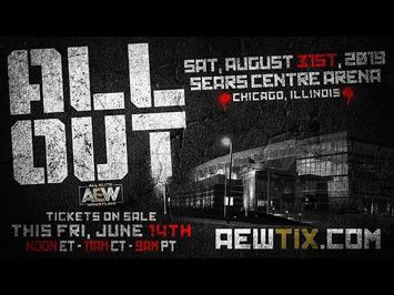 #AEW All Out Ticket on Sale Announcement