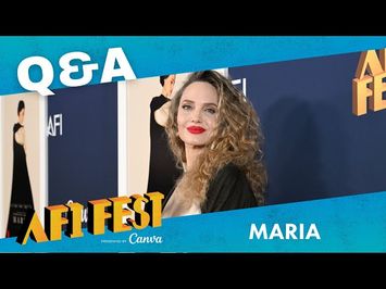 MARIA Q&A at AFI Fest with Angelina Jolie and Pablo Larraín