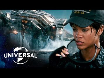 Rihanna & Taylor Kitsch Vs The Aliens in 4K HDR