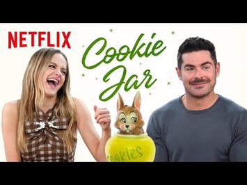 Zac Efron and Joey King Answer To a Nosy Cookie Jar