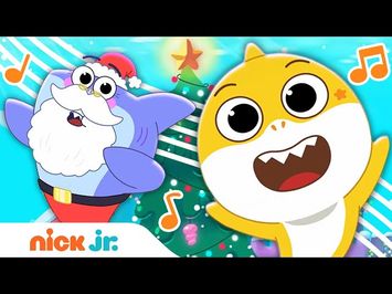 Fishmas Carols w/ Baby Shark! | Baby Shark's Big Show | Nick Jr.