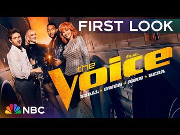 Niall, John, Reba and Gwen's First Day on Set | The Voice | NBC