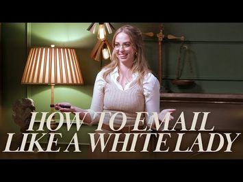 How To Email Like a White Lady