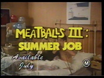 Meatballs III: Summer Job (1986) Trailer