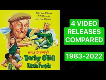 Darby O’Gill and the Little People (1959) 4 Video Releases Comparison