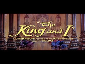 THE KING AND I (1956) TRAILER PRECEDED BY 20TH CENTURY-FOX CINEMASCOPE 55 FANFARE INTRODUCTION