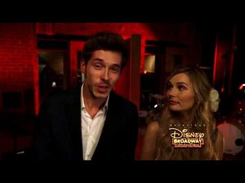 Sam Palladio & Clare Bowen | Backstage with Disney On Broadway: Celebrating 20 Years