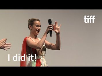 Brie Larson Captures the Moment for Her Parents | TIFF 2017