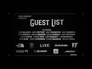 Guest List - Official Trailer by Good Company