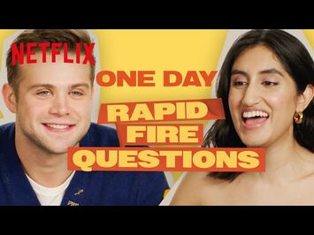 Ambika Mod and Leo Woodall Answer Rapid(-ish) Fire Questions