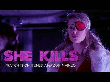 She Kills Official Trailer, Sadistic Exploitation Grindhouse Revenge Movie!