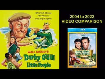 Darby O'Gill and the Little People (1959) HD VIDEO MASTER COMPARISON