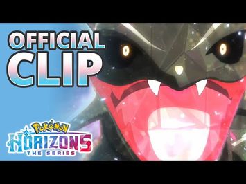 A black Rayquaza Emerges!? - Pokémon Horizons: The Series Official Clip