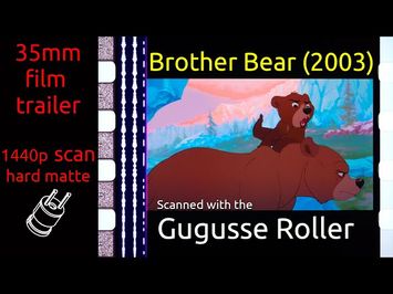 Brother Bear (2003) 35mm film trailer, flat hard matte, 1440p