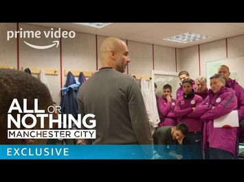 All or Nothing: Manchester City - Inside the changing room | Prime Video