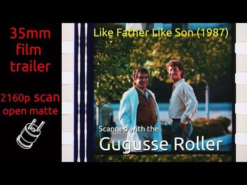 Like Father Like Son (1987) 35mm film trailer, flat open matte, 2160p