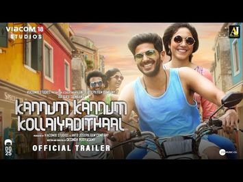 Kannum Kannum Kollaiyadithaal l Official Trailer l Dulquer Salmaan l Ritu Varma l Coming Soon