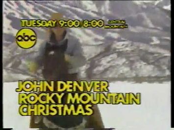 ABC John Denver's Rocky Mountain Christmas Promo #1 1976