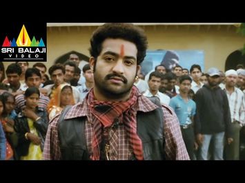 Shakti Movie Jr.NTR Action Scene at Theatre | Jr.NTR, Ileana, Sonu Sood | Sri Balaji Video