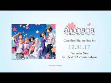 anohana - The Flower We Saw That Day - TV Series English Dub Trailer