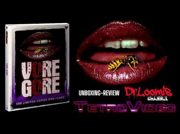 VORE GORE - Limited Edition Dvd [Unboxing-Review] Tetro Video