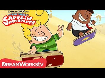 A World Without Homework | DREAMWORKS THE EPIC TALES OF CAPTAIN UNDERPANTS