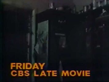 CBS Late Movie promo The Last Wave 1981