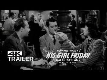 HIS GIRL FRIDAY Trailer [1940]