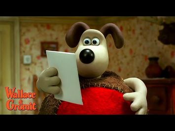 A Christmas Cardomatic - Cracking Contraptions - Wallace and Gromit