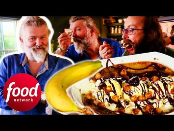 The Hairy Bikers' Ultimate Banana Split for ADULTS I Hairy Bikers’ Comfort Food