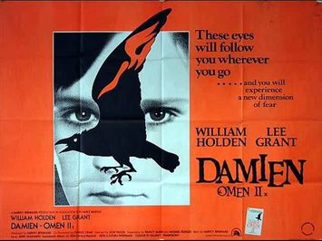 DAMIEN: OMEN 2 stereo radio adverts London 1979