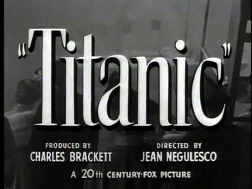 TITANIC (Theatrical Trailer 1953)