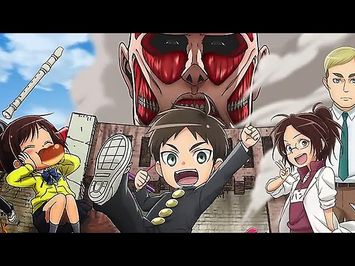 ATTACK ON TITAN: JUNIOR HIGH Season 1 Trailer (2015) New Anime Series