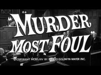 Murder Most Foul (1964) - Trailer