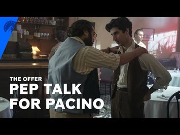 Al Pacino Gets A Pep Talk