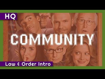 Community (2009-2015) Law & Order Intro