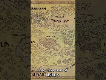 The Map of Vehaar - World of DesiQuest