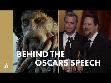 'Pirates of the Caribbean: Dead Man's Chest' | Best VFX | John Knoll | Behind the Oscars Speech