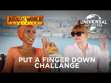 Jurassic World: Dominion (DeWanda Wise, Bryce Dallas Howard) | Put A Finger Down Challenge ?