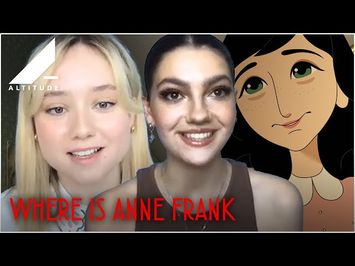 Emily Carey and Ruby Stokes Talk The Enduring Relevance of Anne Frank's Story | WHERE IS ANNE FRANK