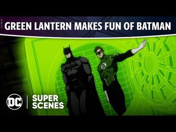 DC Super Scenes: Green Lantern Makes Fun of Batman