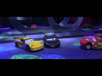 Cars 2: Lewis Hamilton / Jeff Gorvette Cameos - Clip