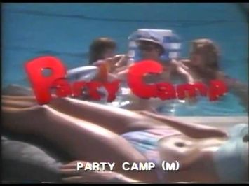 Party Camp — Movie Trailer (1987) — 80s Nudie Cutey Film with bikini