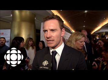 Michael Fassbender on the TIFF Red Carpet for 12 Years a Slave | CBC Connects