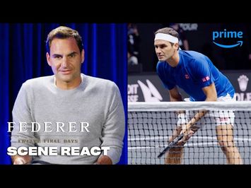 Roger Federer Reacts to Scenes From His Documentary