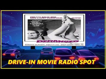 DRIVE-IN MOVIE RADIO SPOT - DERANGED (1974)